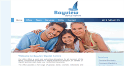 Desktop Screenshot of bayviewdentalkingston.com
